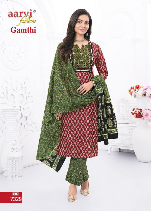 Aarvi Gamthi Vol-5 – Kurti Pant With Dupatta